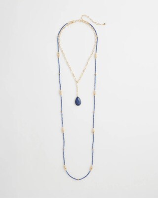 Convertible Beaded Pendant Necklace