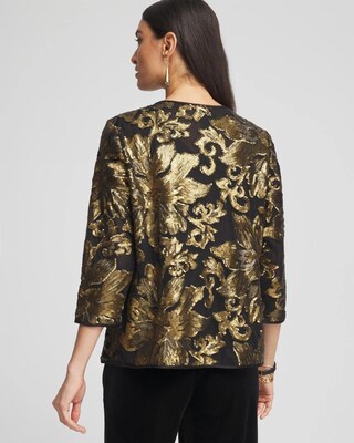 Travelers™ Collection Embroidered Sequin Jacket