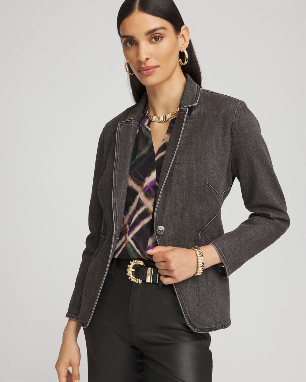 Denim Blazer