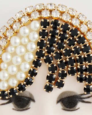 Flapper Girl Brooch