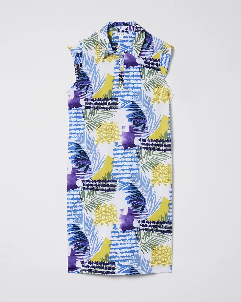 Zenergy UPF Neema Coastal Ruffle Dress