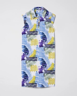Zenergy UPF Neema Coastal Ruffle Dress