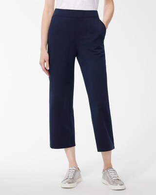 Zenergy French Terry Wide Leg Crops