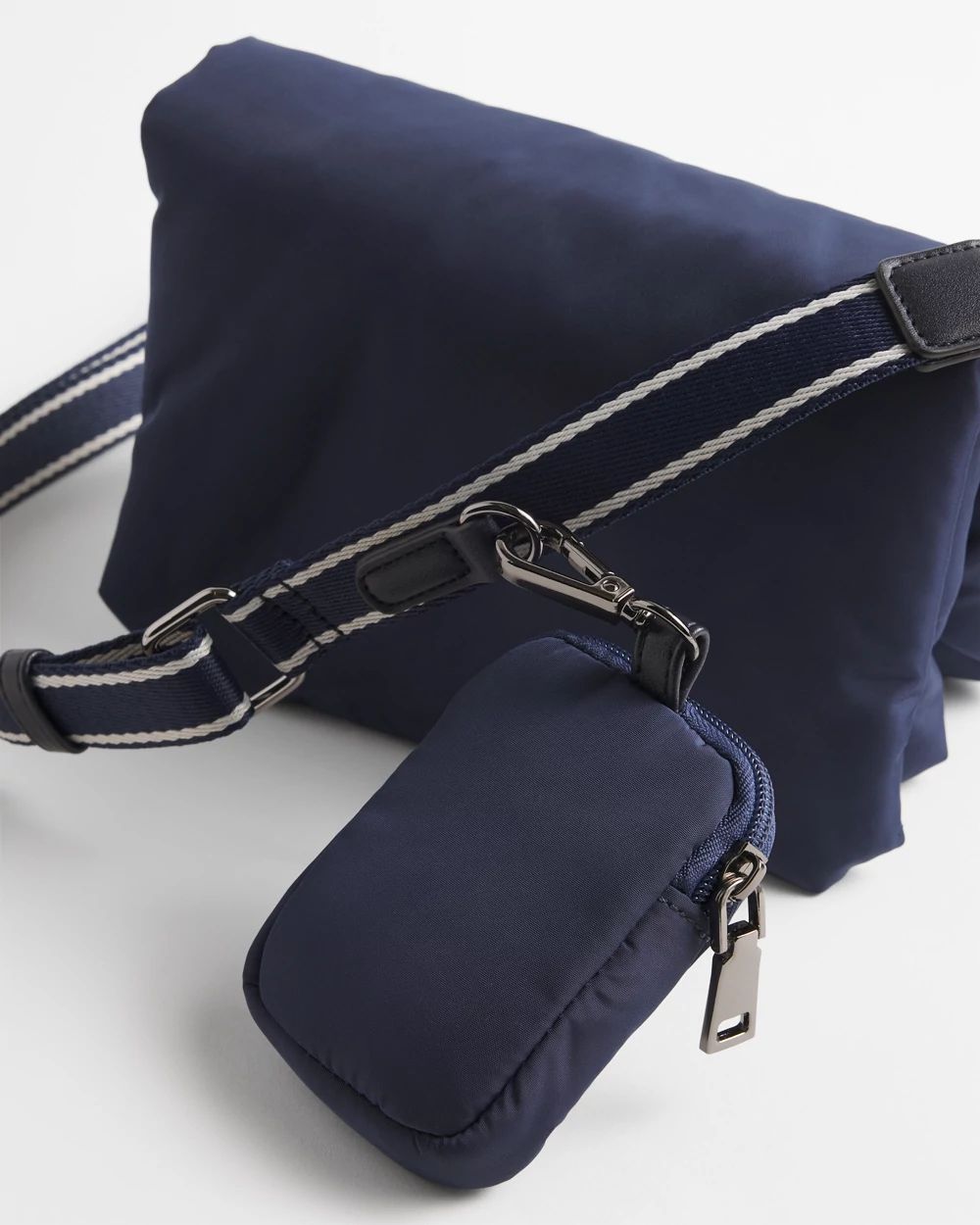Mini Puffer Crossbody Bag click to view larger image.
