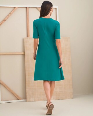 Easy Chic Elbow Sleeve Dress