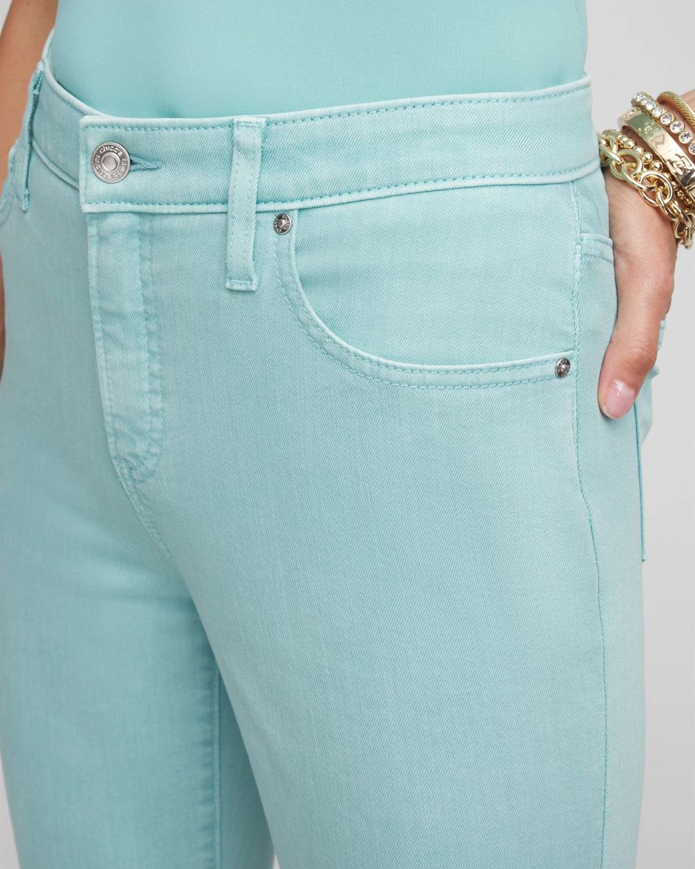 Girlfriend Cropped Jeans