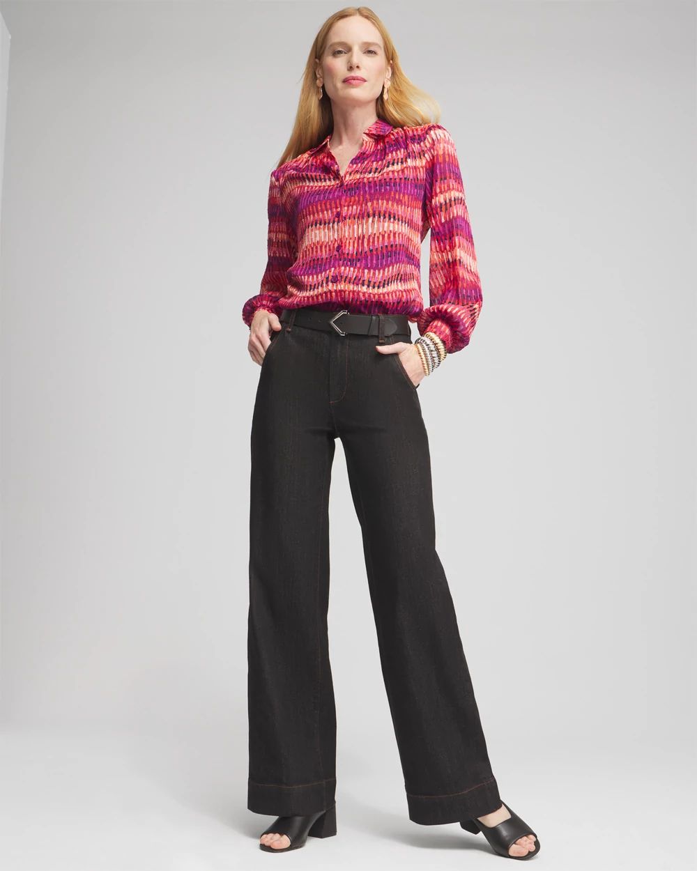 Jacquard Clip Dot Shirt