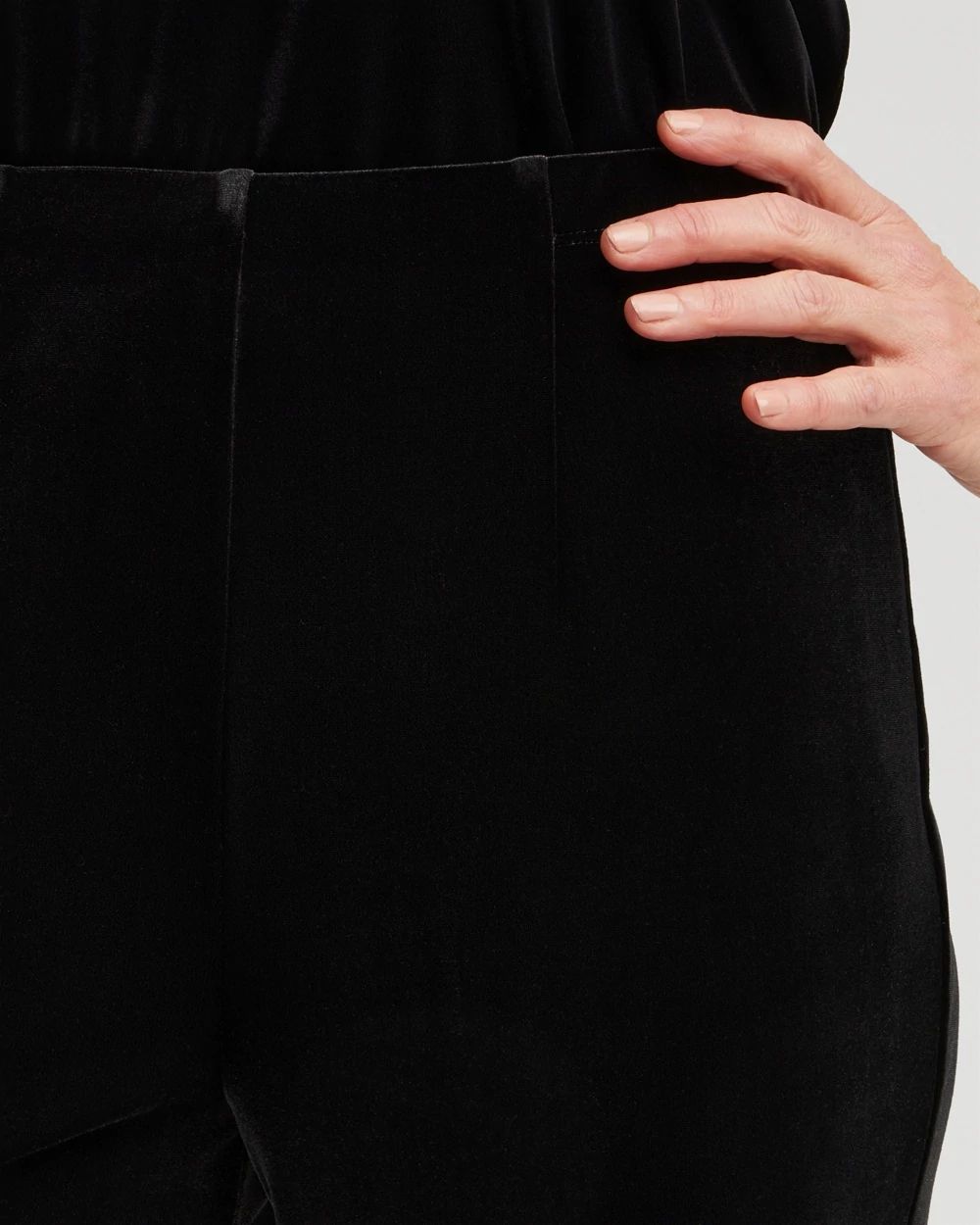 Travelers Collection Velvet No Tummy Pants