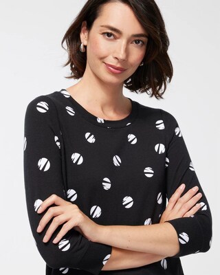 Zenergy French Terry Print Tunic