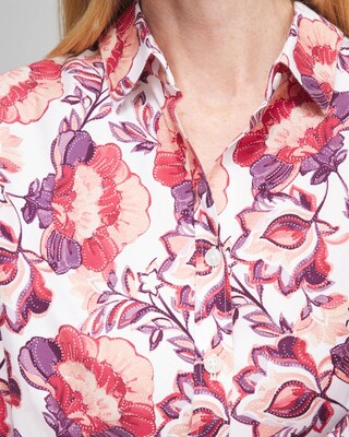 No Iron™ Stretch Floral Shirt