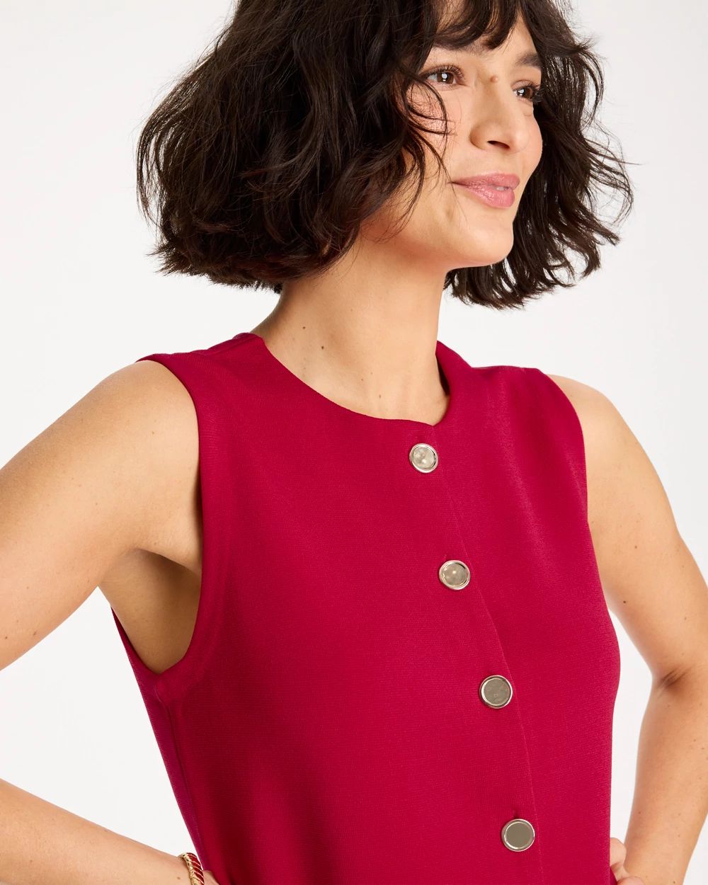 Refined Crewneck Sweater Vest