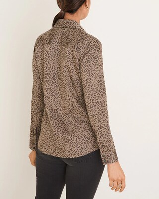 No-Iron All-Seasons Animal-Print Shirt