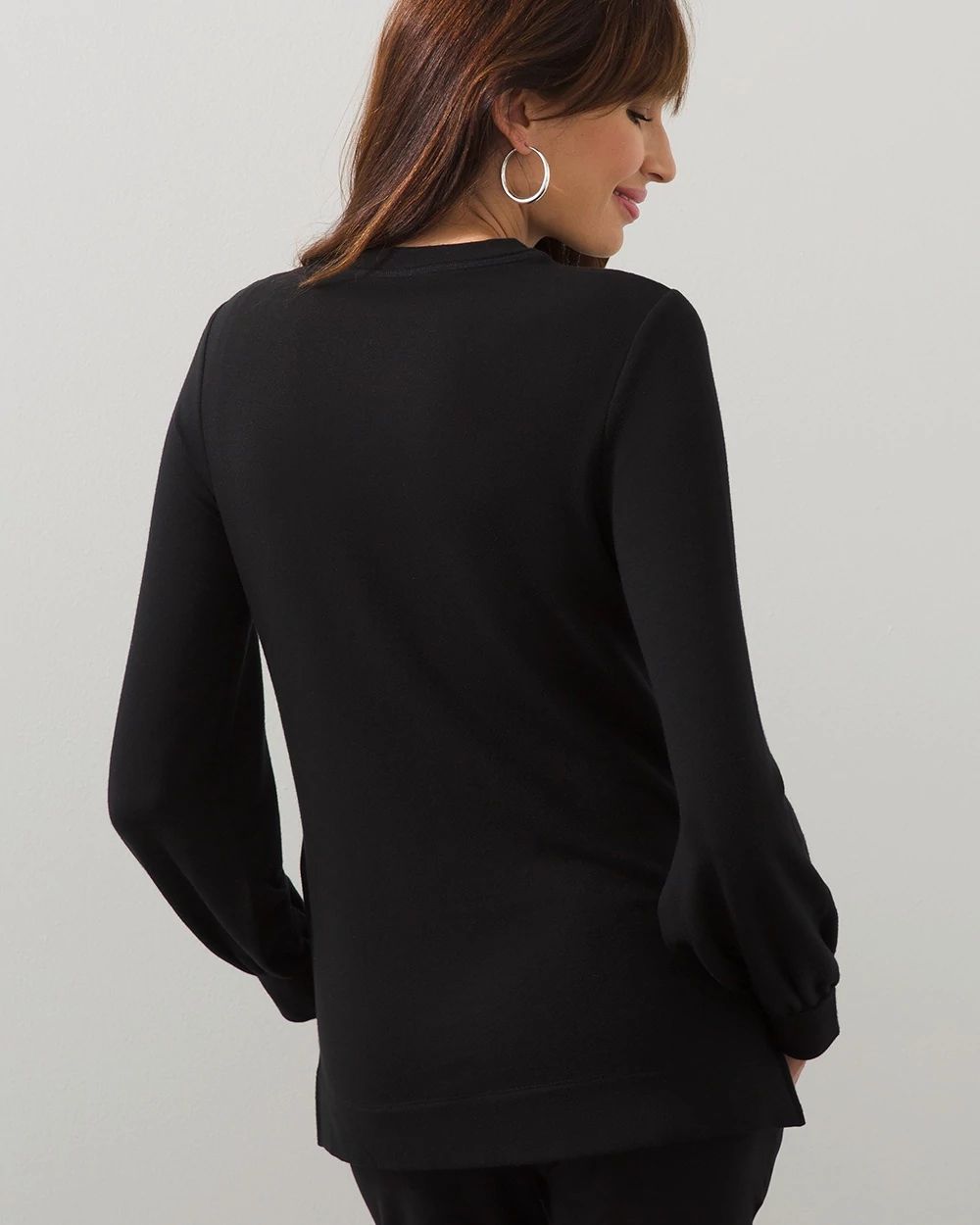 Zenergy French Terry Foil Tunic