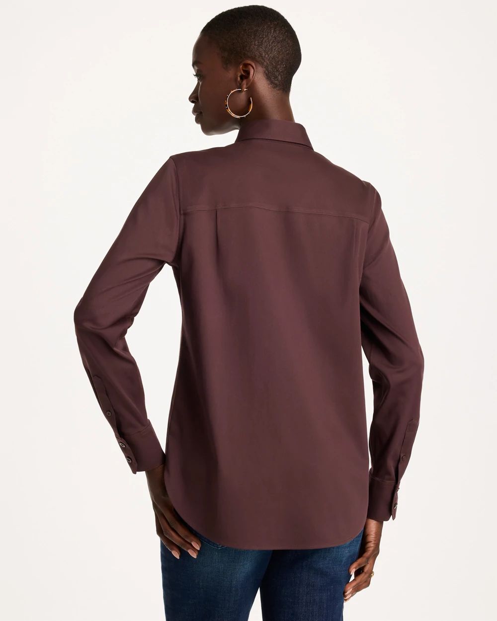 No Iron™ Stretch Shirt click to view larger image.