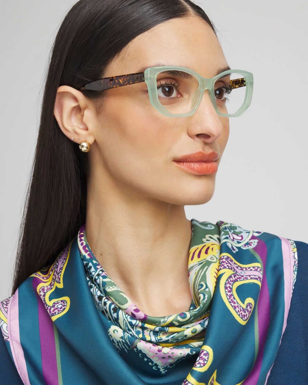 Light Green & Tortoise Readers