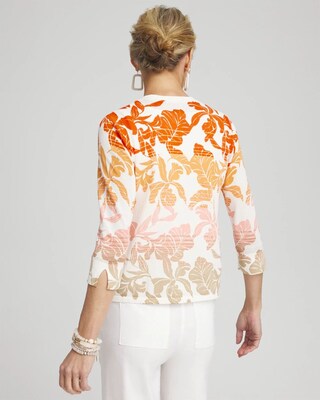 Summer Romance Ombre Orchid Short Cardigan