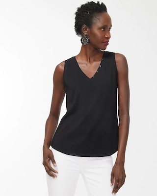 Everyday Button Tank