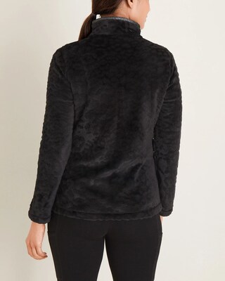 Zenergy Cozy Animal-Print Jacket