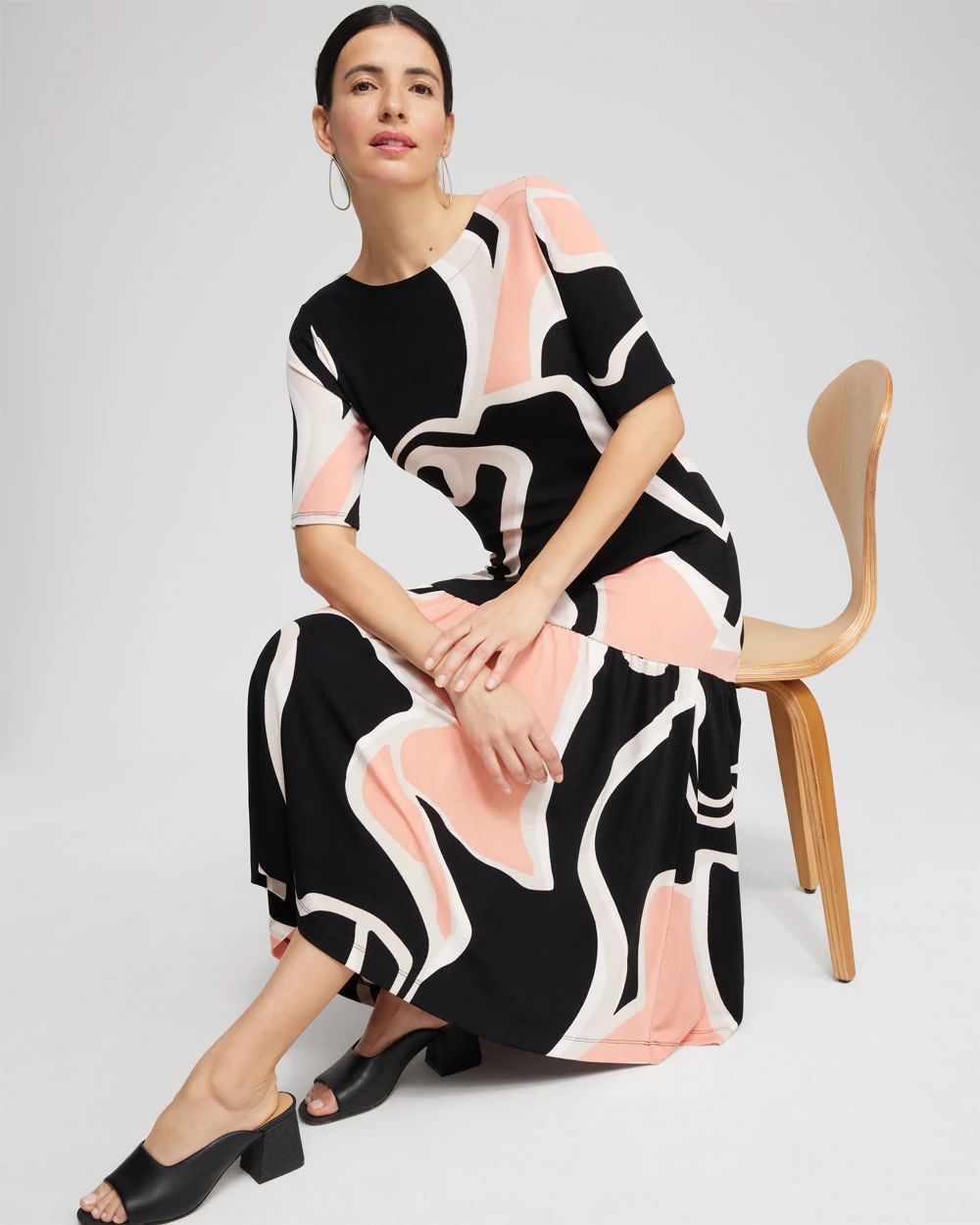 Travelers™ Drop Waist Maxi Dress