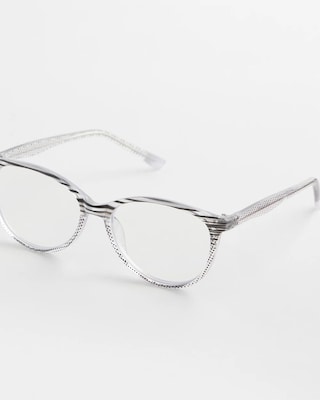 Stripe and Dot Purple Readers click to view larger image.