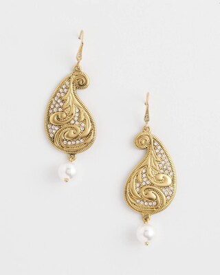 No Droop™ Paisley Earrings