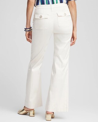 Satin Flare Pants click to view larger image.