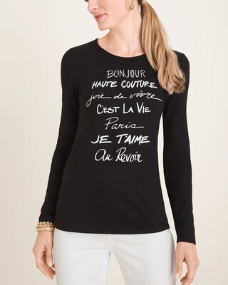 Whimsical Fashion Words Tee