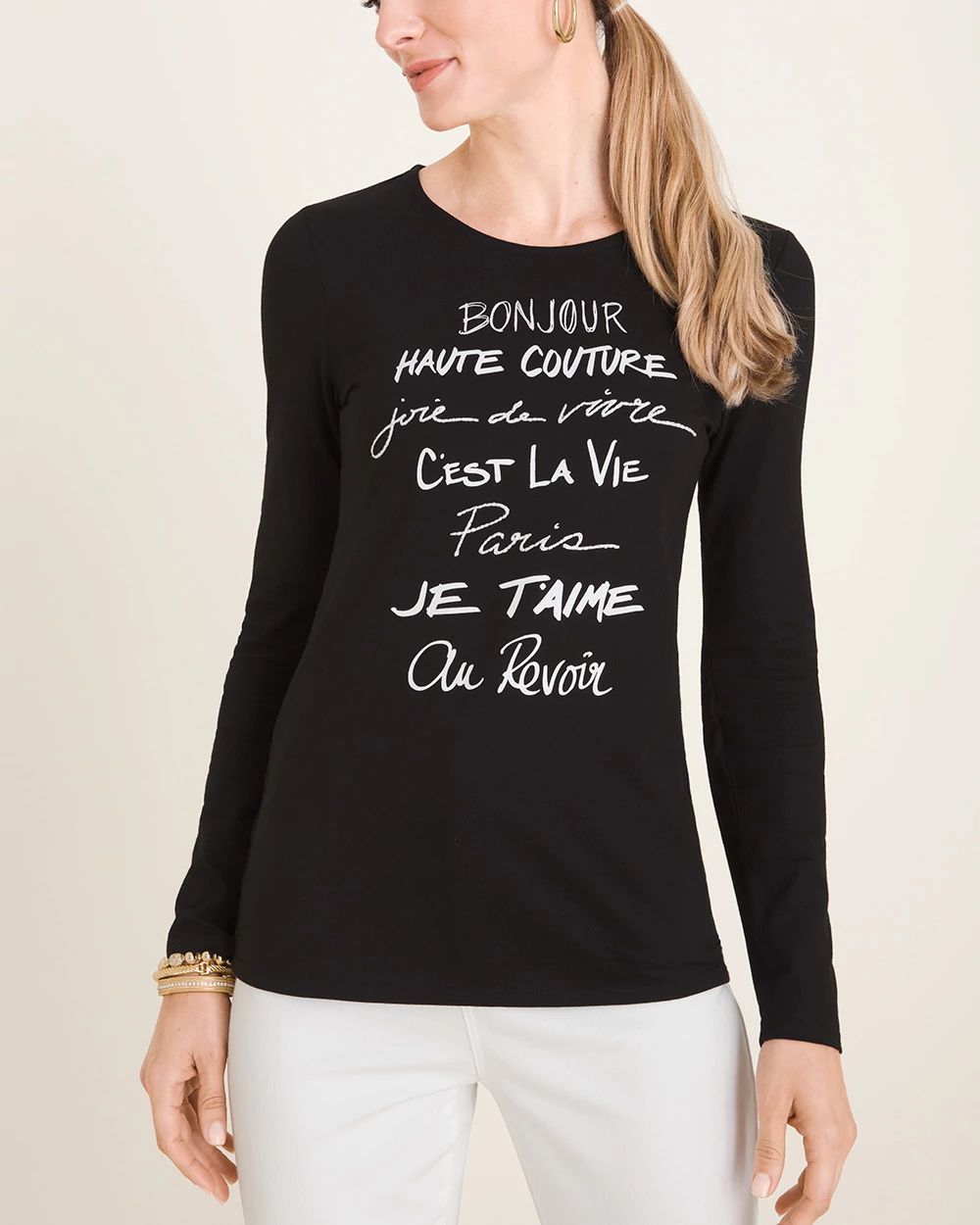 Whimsical Fashion Words Tee