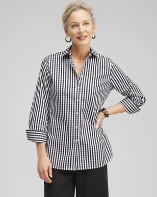 No Iron™ Stretch Gingham Shirt