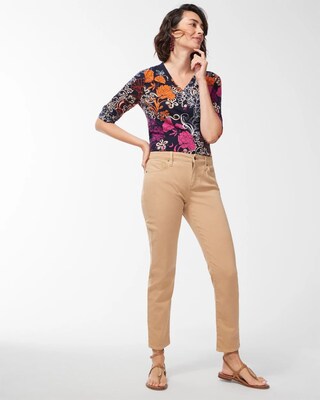 Floral 3/4 Sleeve Tee
