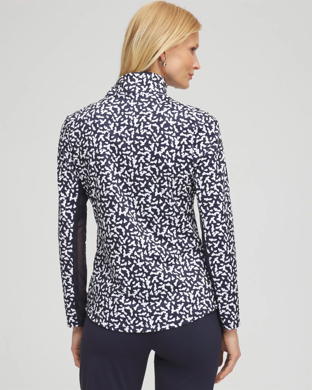Zenergy® UPF Dots Mesh Inset Top
