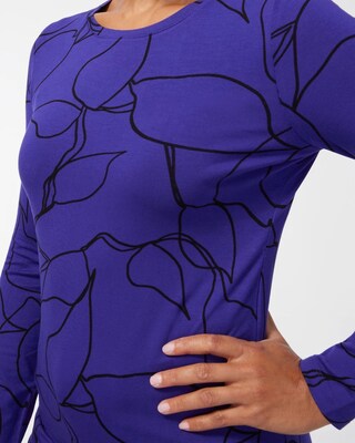 Touch of Cool Abstract Layering Tee