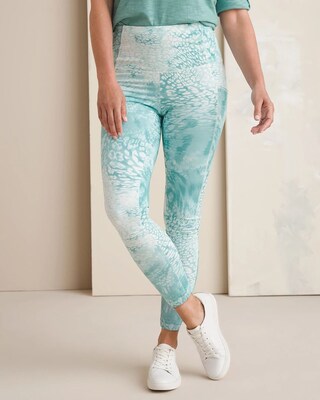 Zenergy So Slimming Animal-Print Pocket Leggings