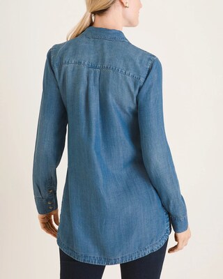 Long Denim Shirt