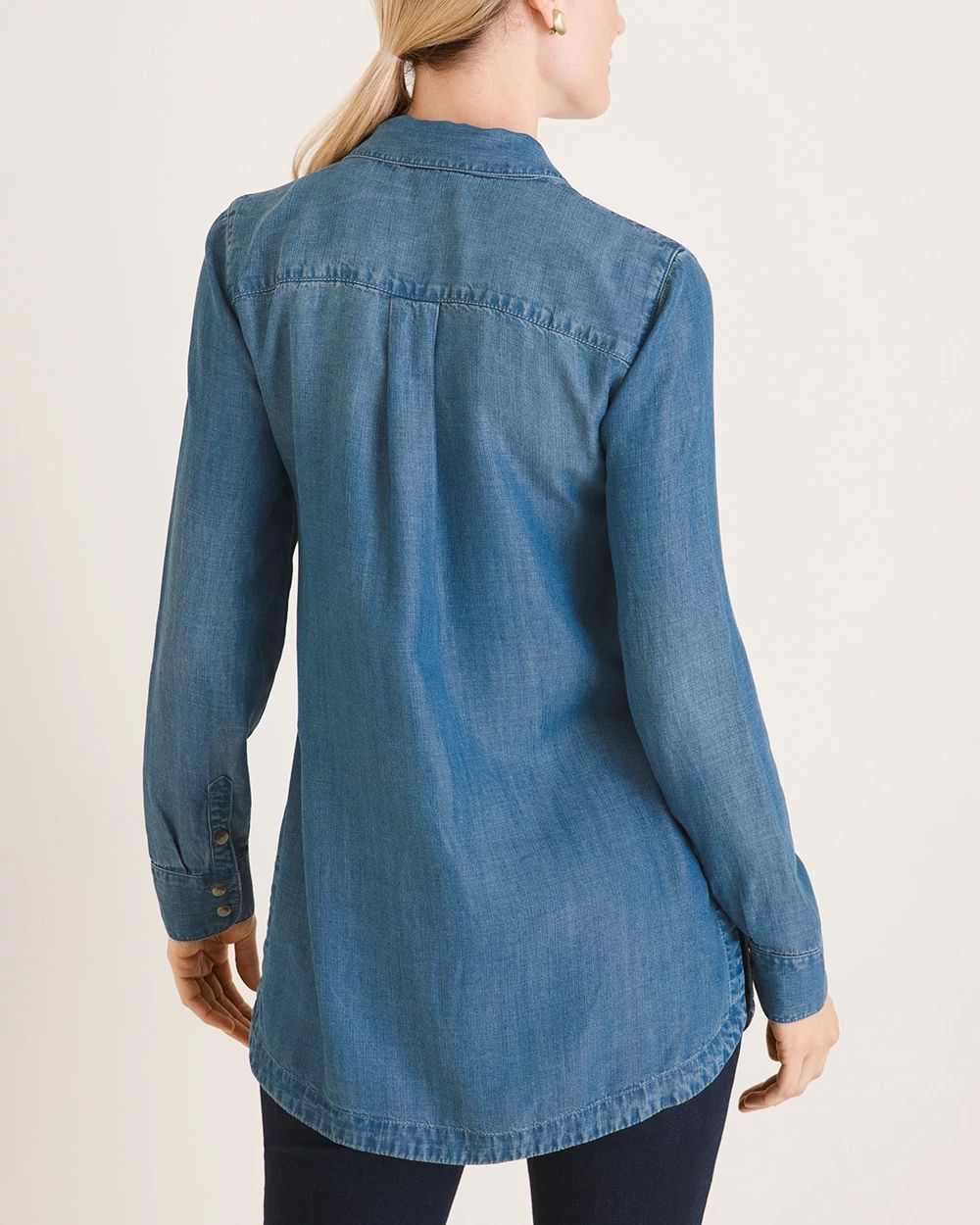 Long Denim Shirt