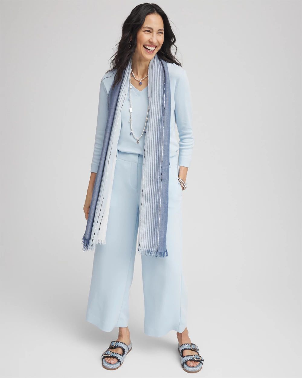 Everyday 3/4 Sleeve V-Neck Tee