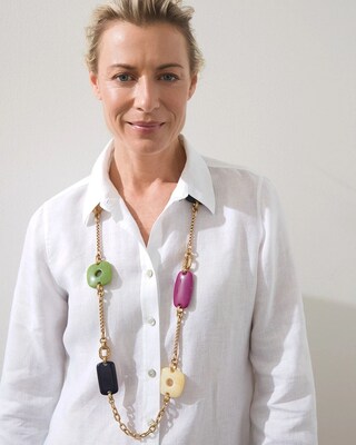 Long Single Strand Necklace