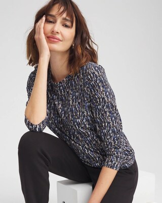 Zenergy® UPF Multi-color Long Sleeve Top