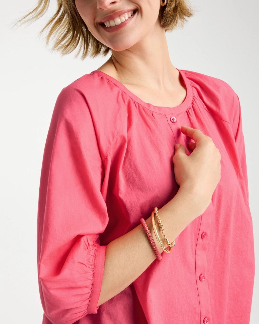 Cotton Voile Blouse click to view larger image.