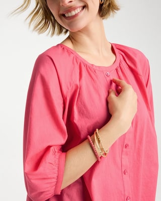 Cotton Voile Blouse click to view larger image.