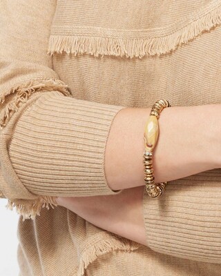 Agate Hero Stretch Bracelet