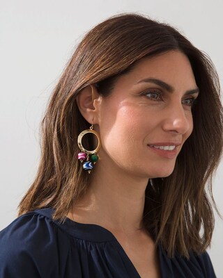 Beaded Drop Earrings