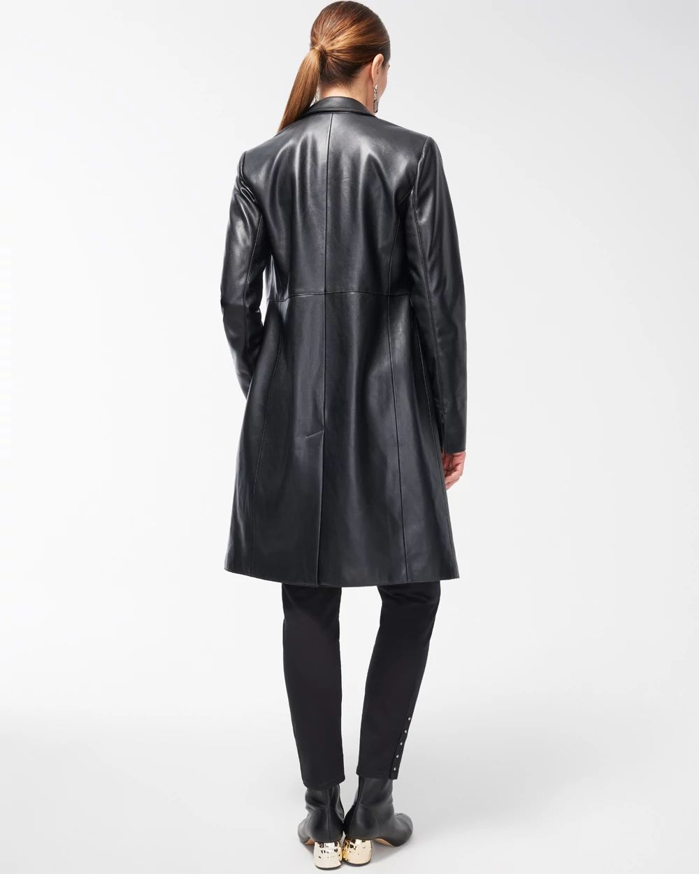 Faux Leather Topper