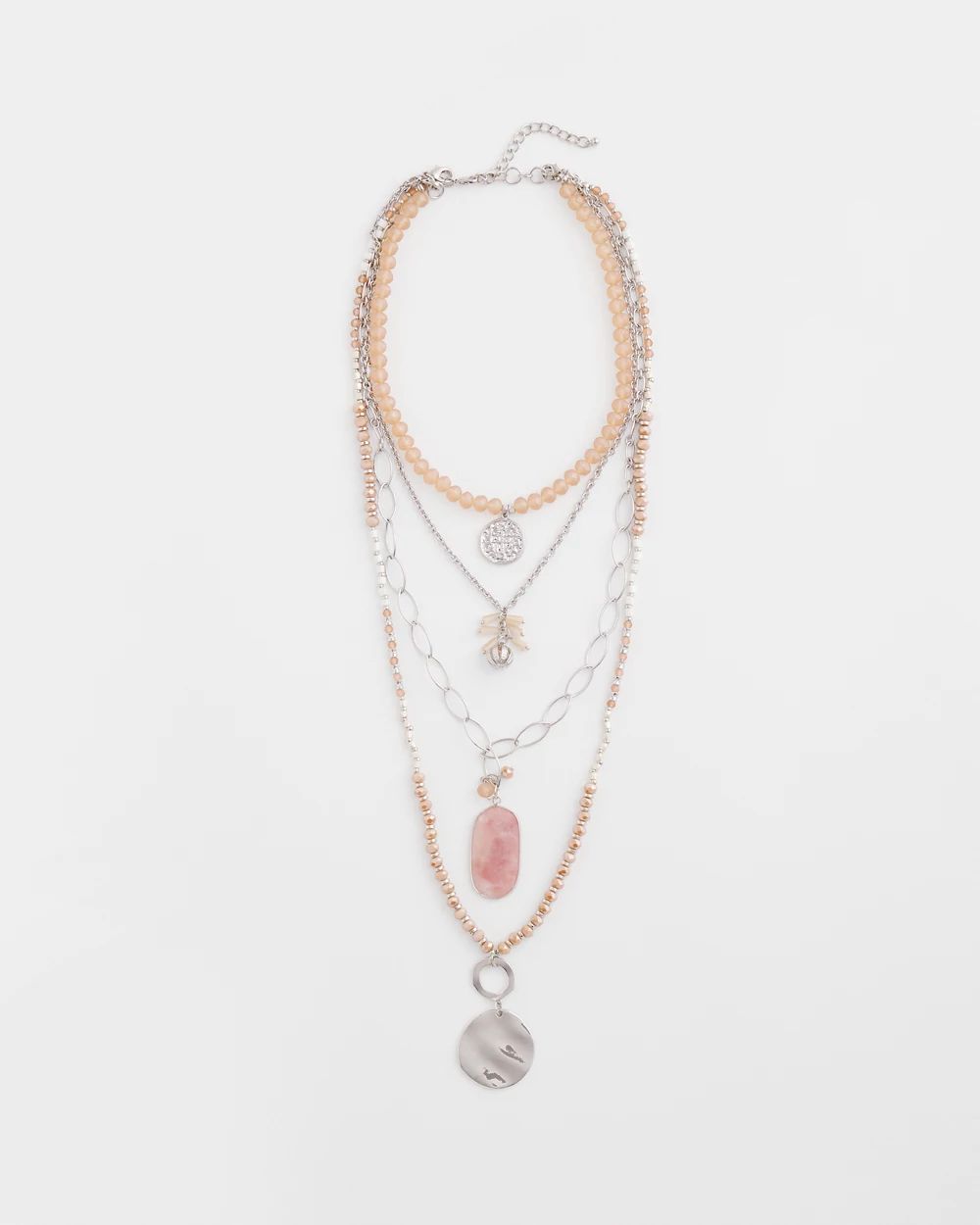 Pink Convertible Necklace