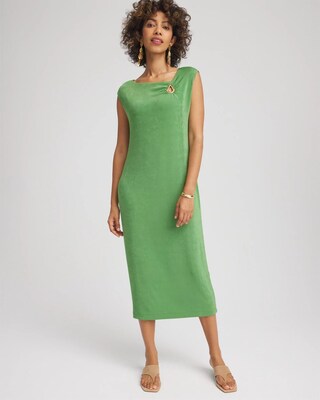 Travelers™ Asymmetrical Midi Cocktail Dress