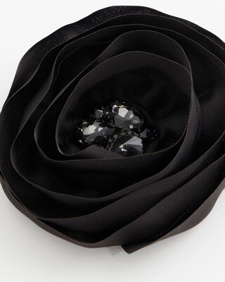 Embellished Flower Brooch click to view larger image.