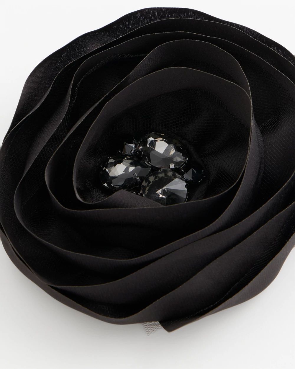 Embellished Flower Brooch