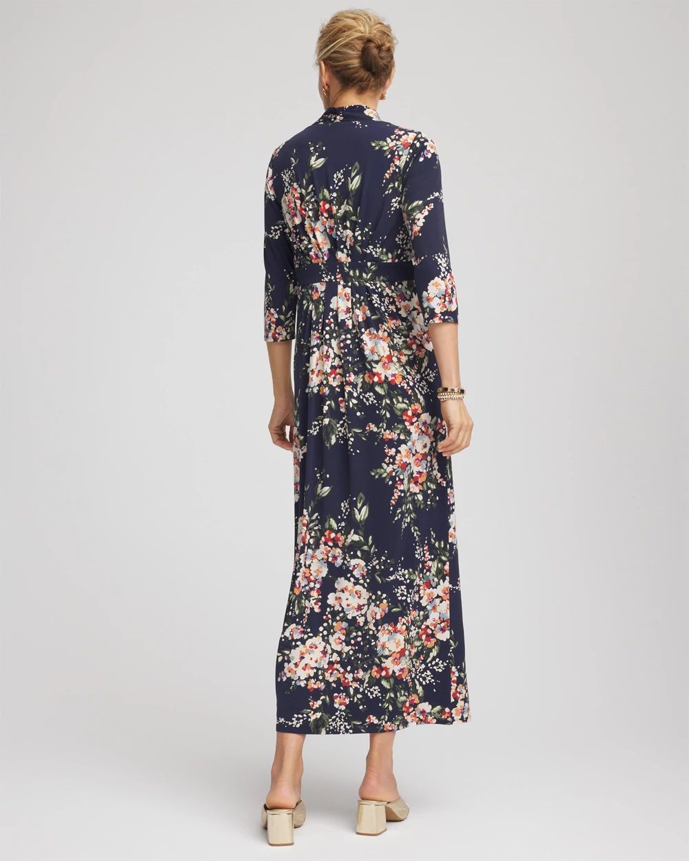 Knit Pleated Maxi Dress