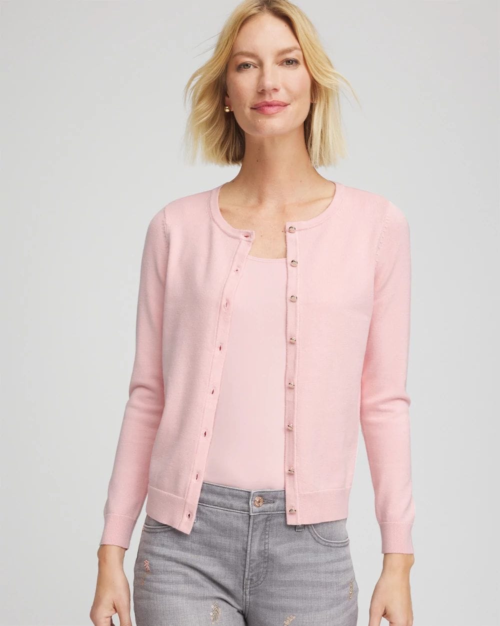 Ella Crewneck Cardigan