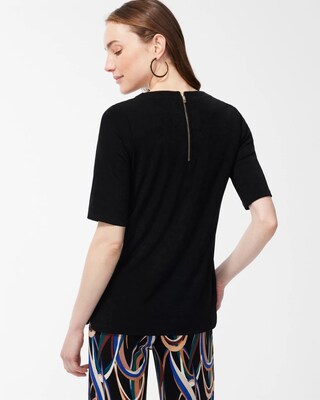 Travelers Back Zipper Top